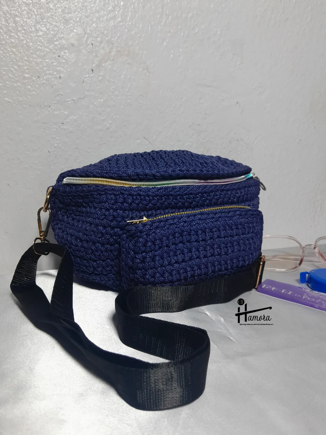 Crotchet bag - Image 1