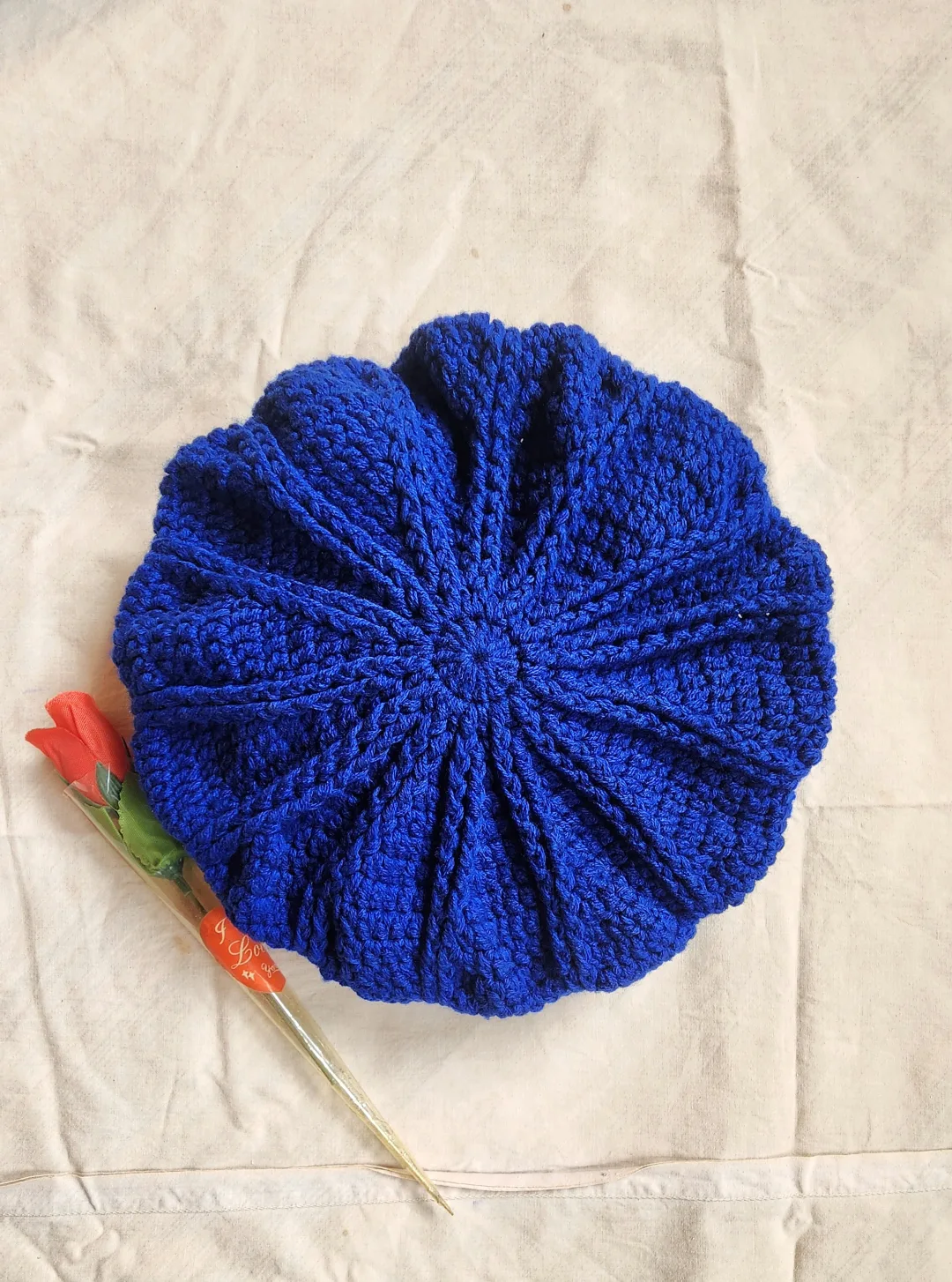 Crochet beret - Image 1