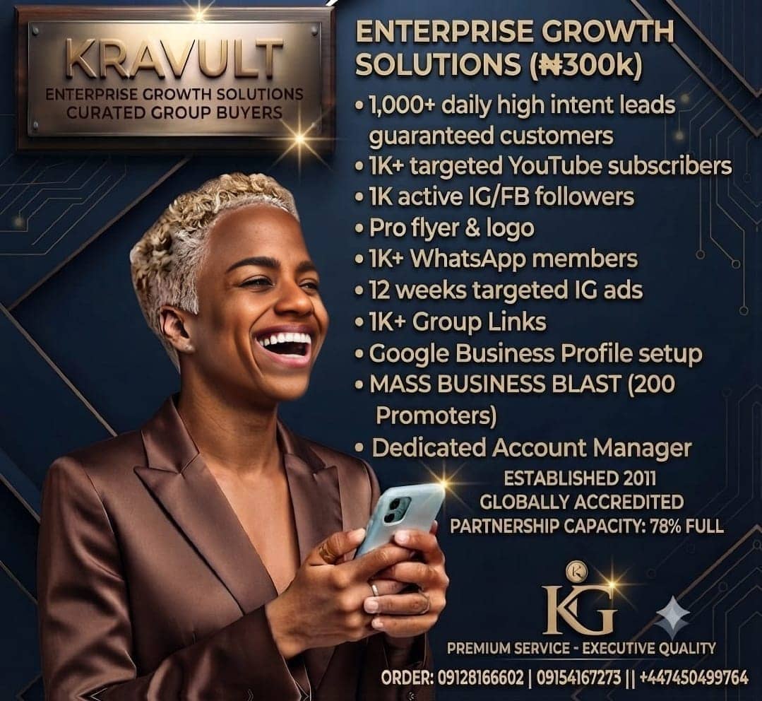 Kravult Group Ltd | Complete Digital Growth & Tech Solutions.