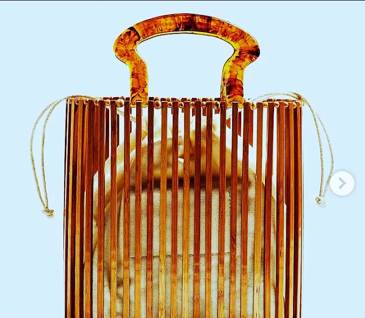 Wendysrack Bamboo Cage bag - Image 1