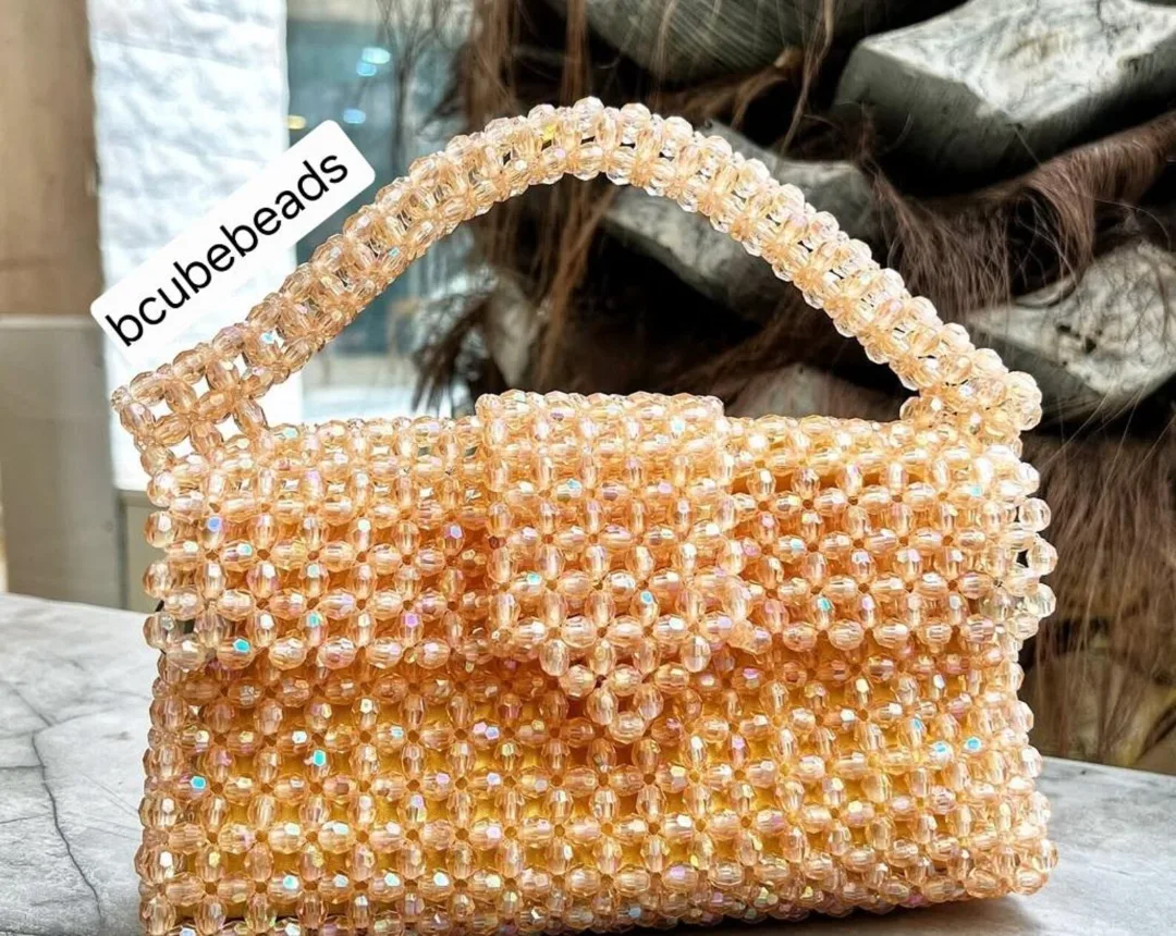 BCubeBeads Crystal beaded bag - Image 1