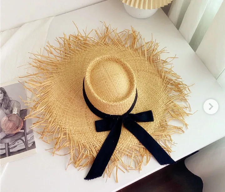 Wendysrack Raffia Traw hat - Image 1