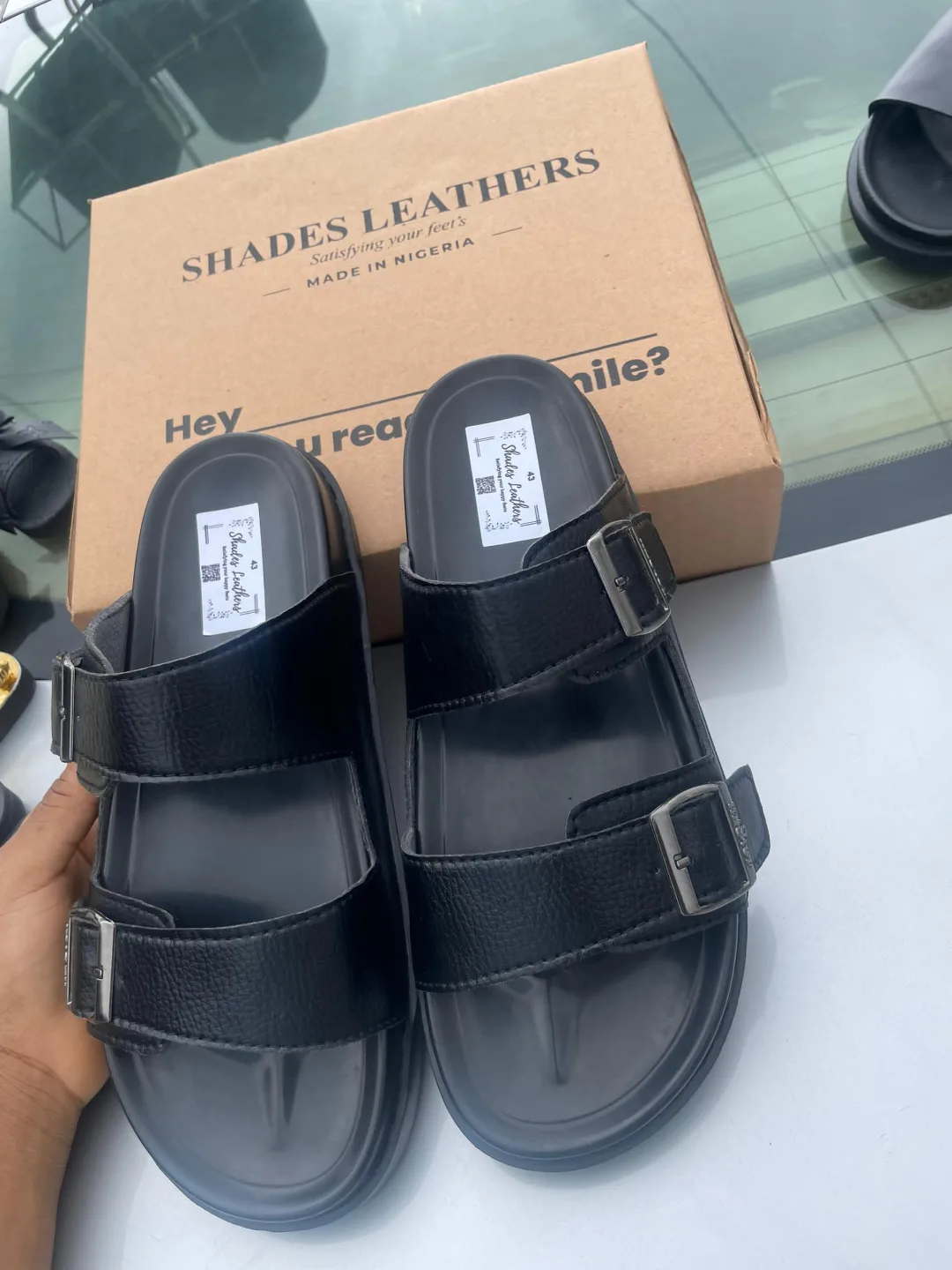 Men's leather palm - Image 1