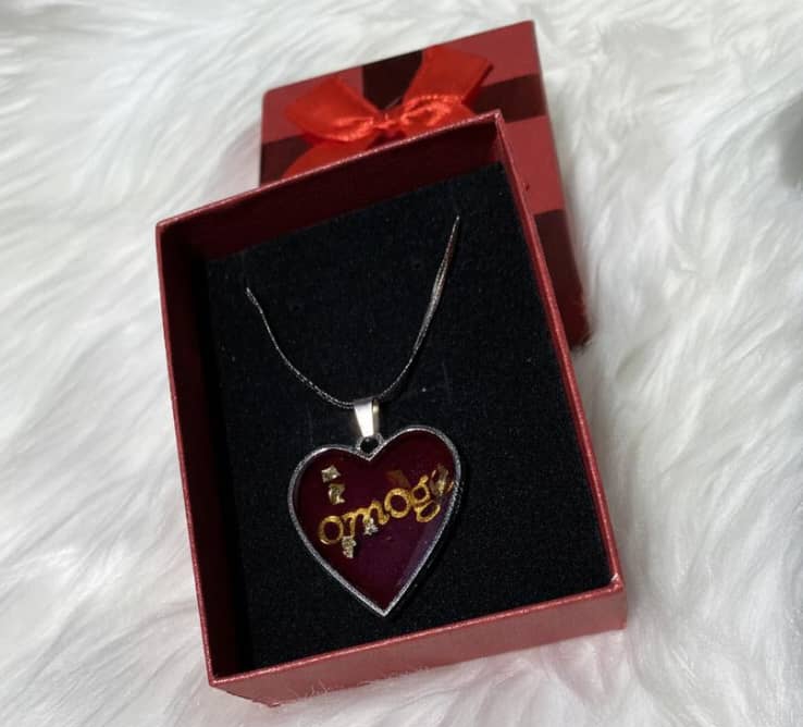 Liora Keepsake Heart Neckpiece 