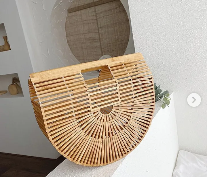 Wendysrack Stylish Bamboo bag - Image 1